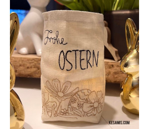 Stickserie - ITH Lichtbeutel Ostermorgen - 3 Motive & 4 Größen